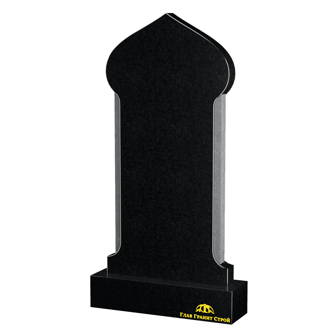 Купол с неполированными гранями из букинского гранита