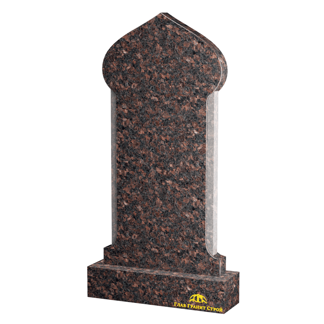 Купол с неполированными гранями из дымовского гранита