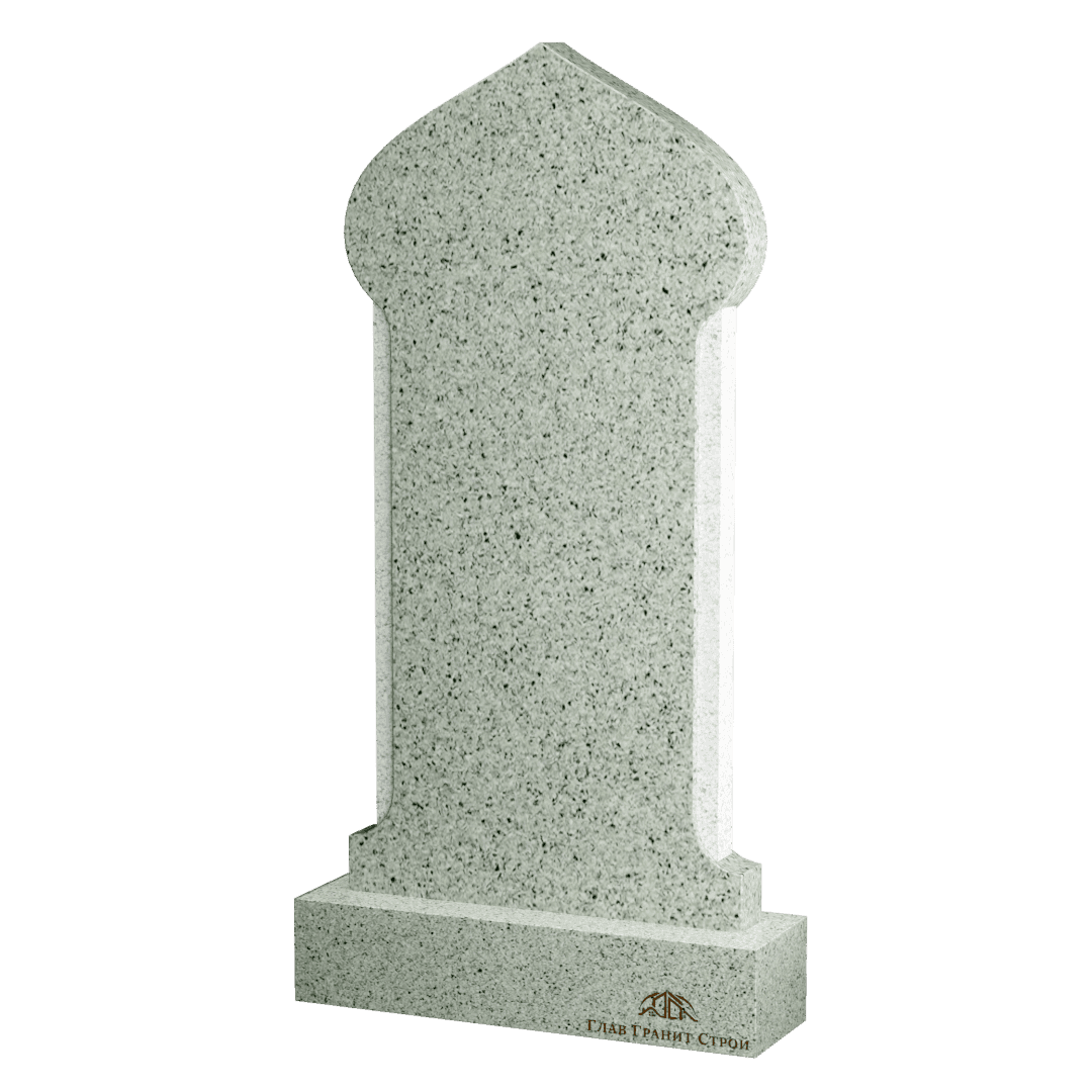 Купол с неполированными гранями из мансуровского гранита