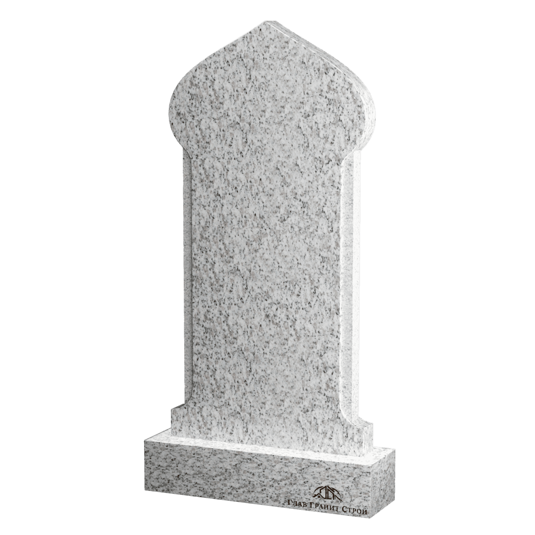 Купол с неполированными гранями из покостовского гранита