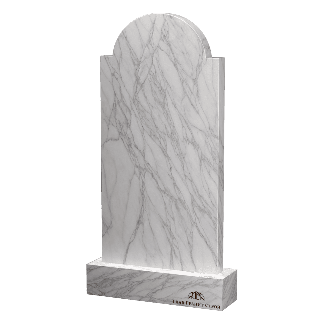 В05-05 Памятник Дуга-плечи из мрамора