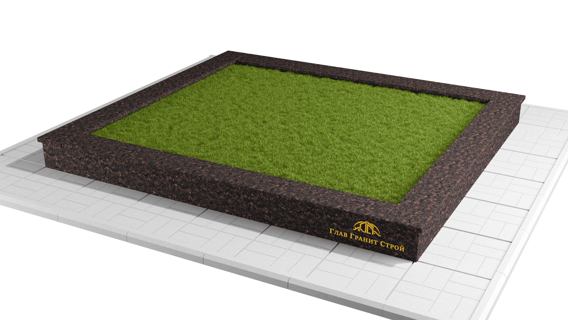 Облицовка по периметру — cladding-perimeter::Тротуарная плитка::Дымовский