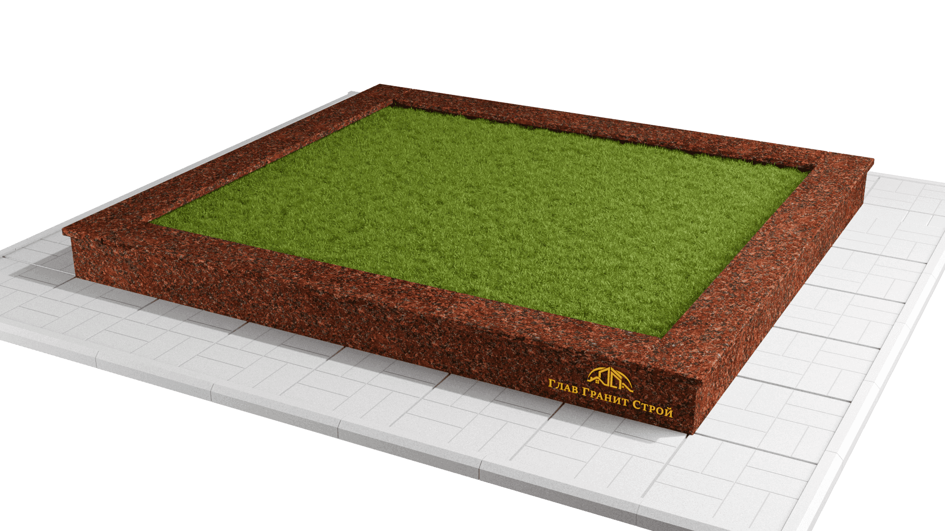 Облицовка по периметру — cladding-perimeter::Тротуарная плитка::Капустинский