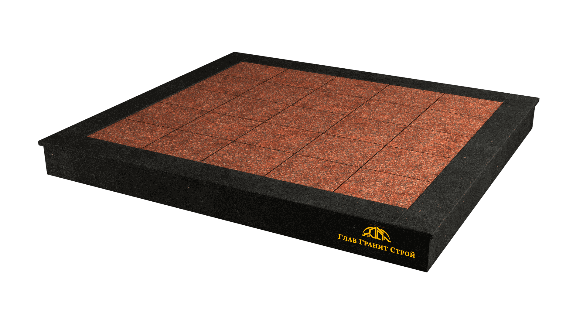 Облицовка всего участка — cladding-full-plot::Нет::Габбро-диабаз и капустинский::Гранитные полосы и плитка