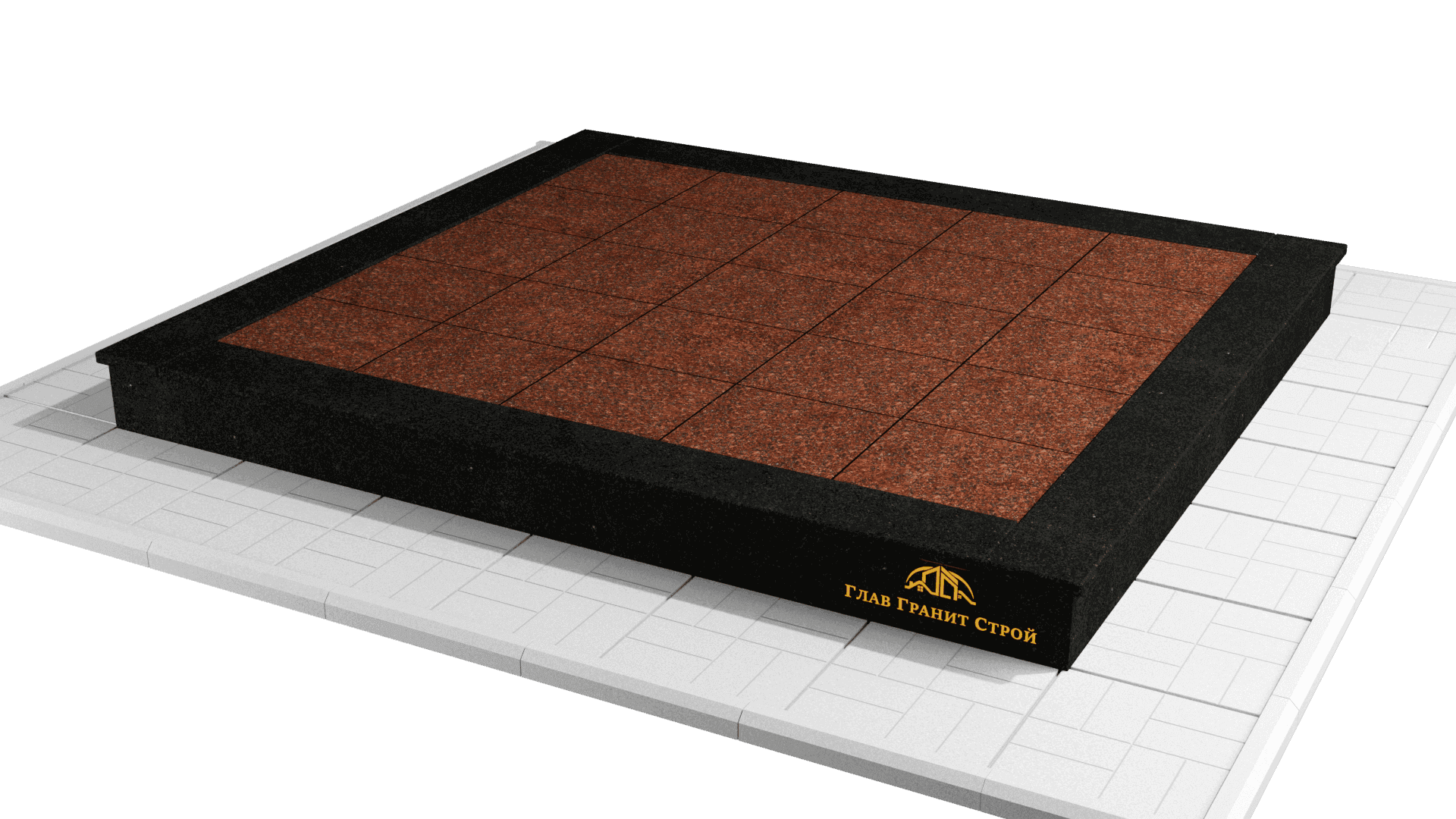 Облицовка всего участка — cladding-full-plot::Тротуарная плитка - 25 000 р.::Габбро-диабаз и капустинский::Гранитные полосы и плитка